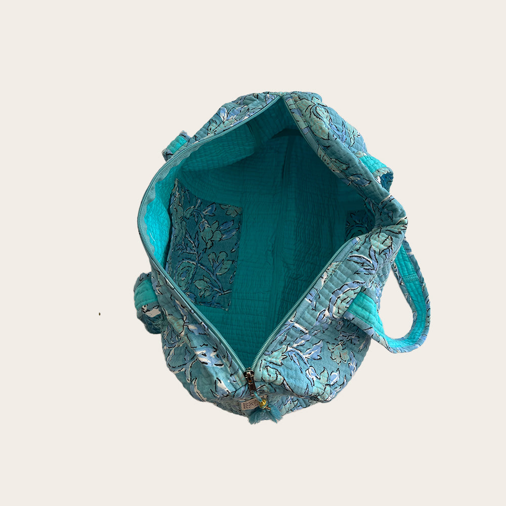 Maleta Midi azul aqua