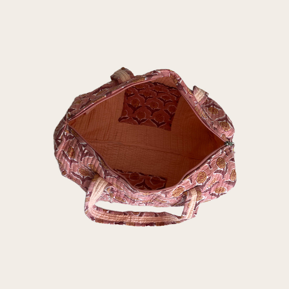 Maleta Midi rosa quemado