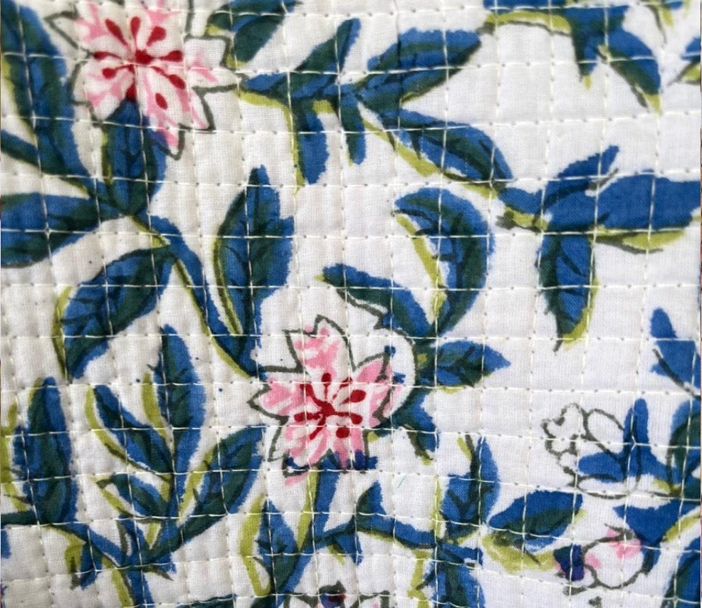 Maleta Midi blanca enredadera
