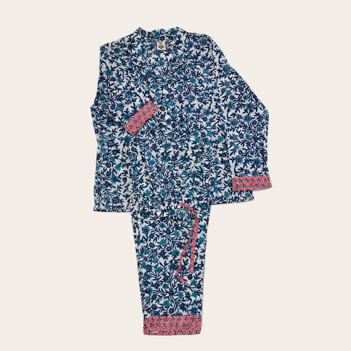 Pijama Bindi azul fuerte