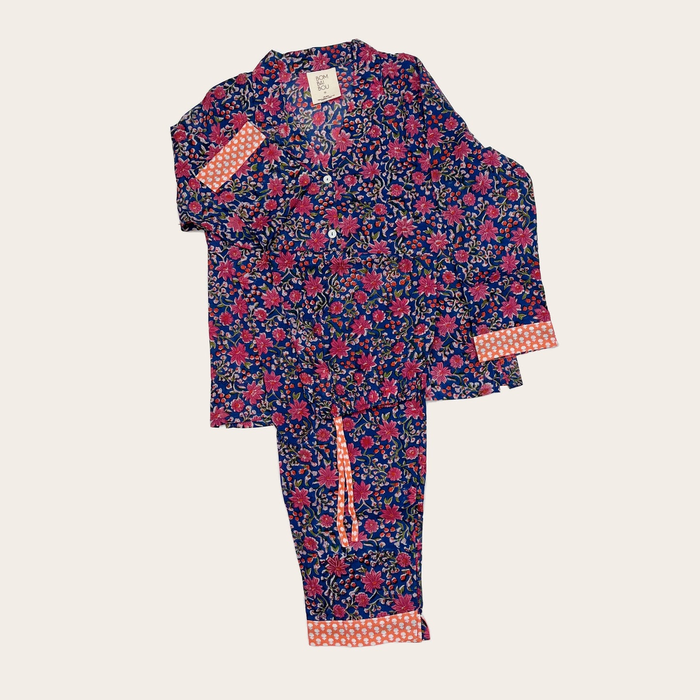 Pijama Bindi azul rey