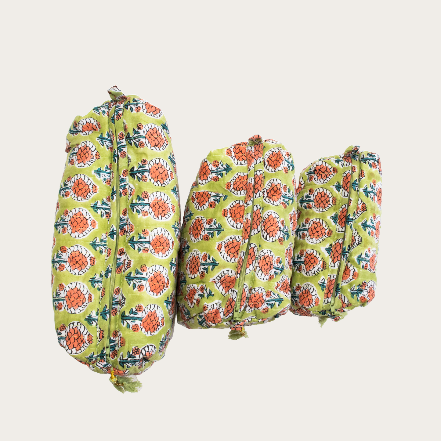 Set de 3 bolsas Verde Lima