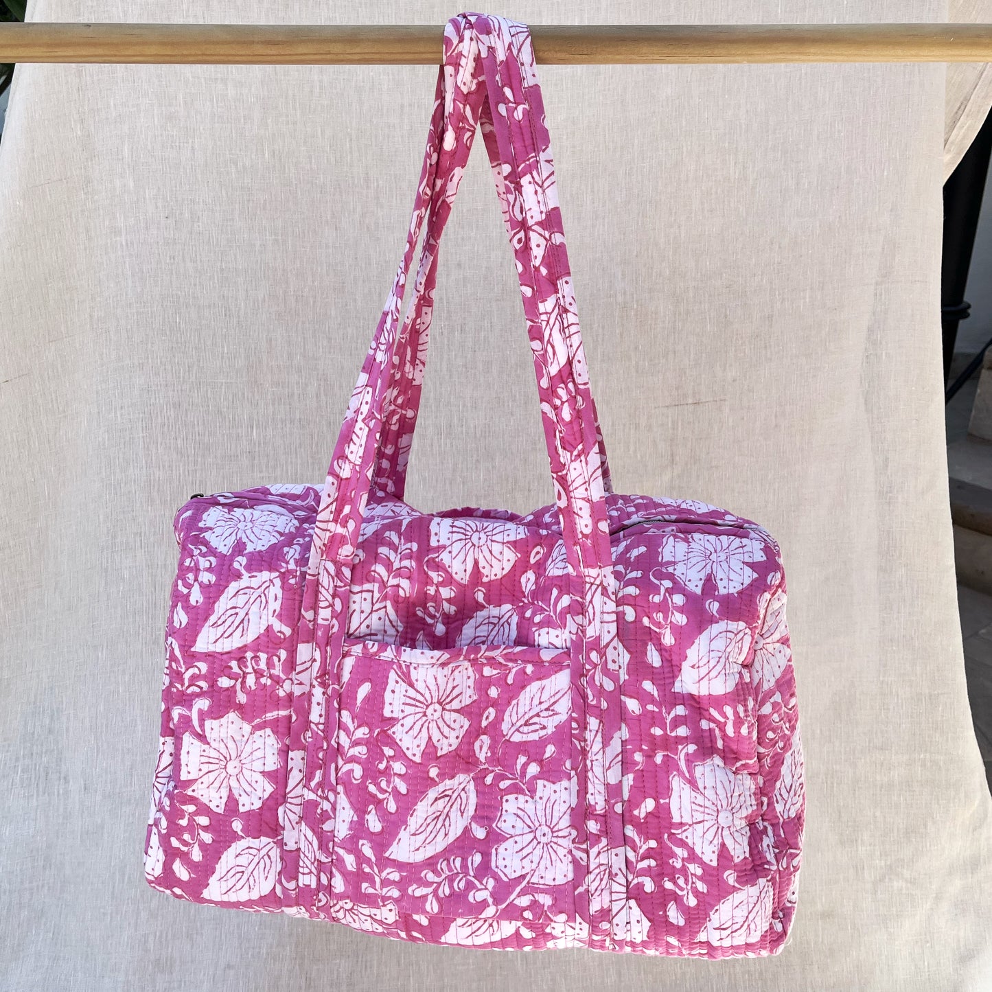 Maleta Midi rosa chicle