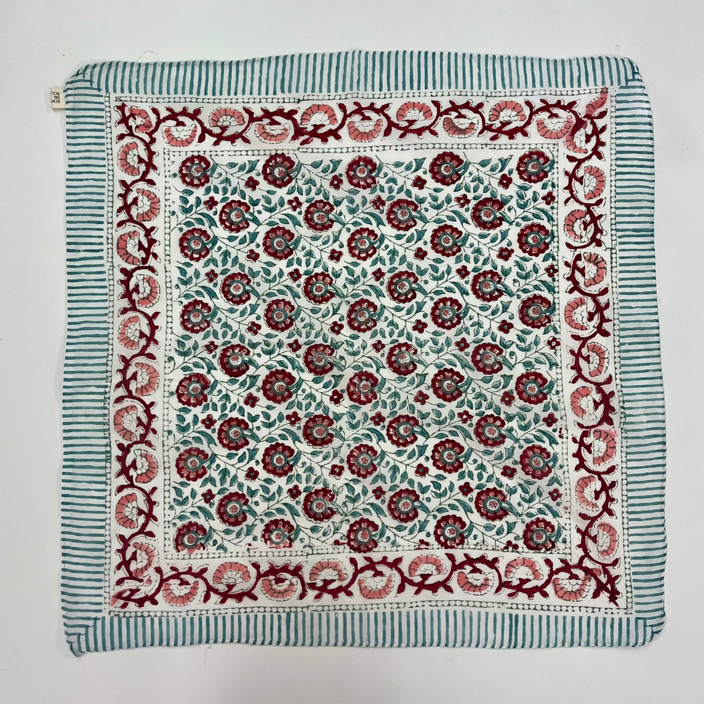 Pañoleta flores redondas