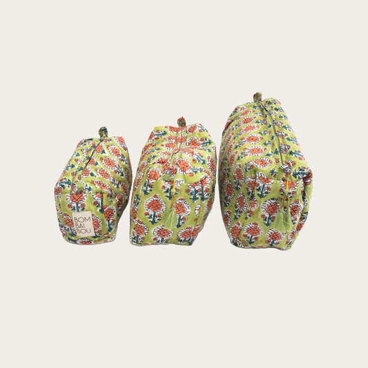 Set de 3 bolsas Verde Lima