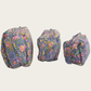 Set de 3 bolsas Morado