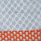 Pijama Bindi azul claro con naranja
