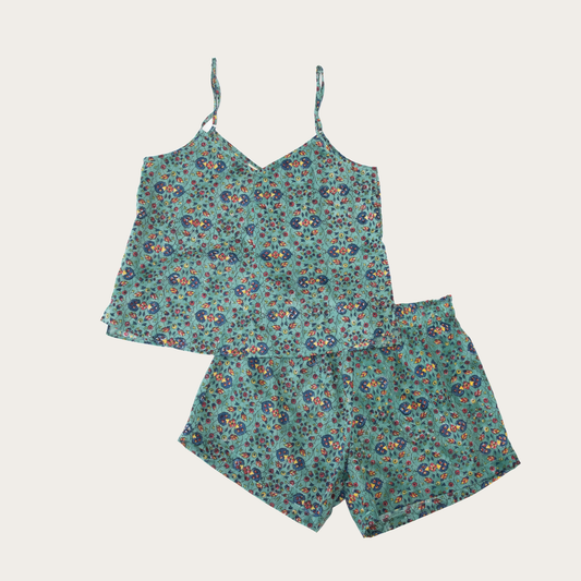 Pijama Nube Azul Verde