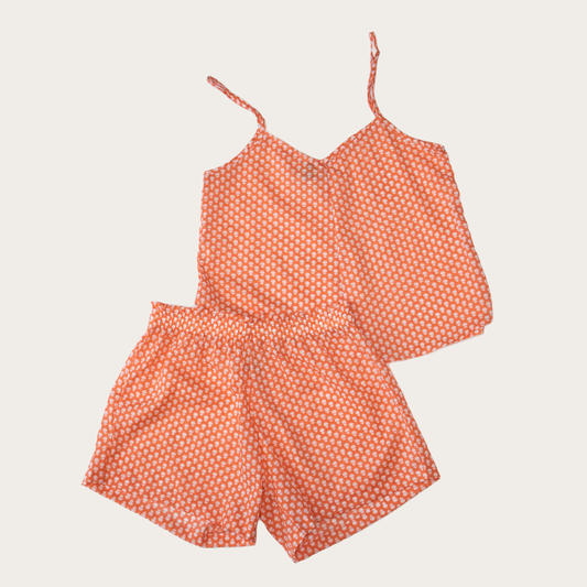 Pijama Nube Naranja