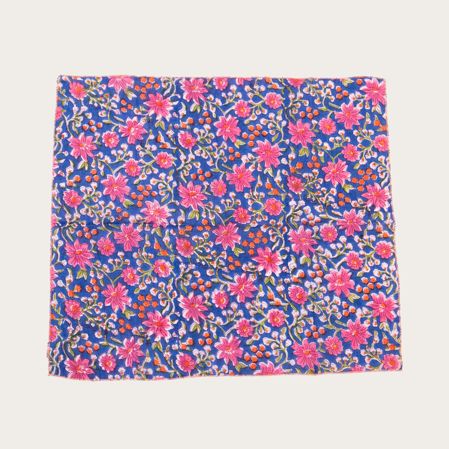 Set de Servilletas Azul con rosa