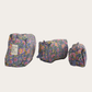 Set de 3 bolsas Morado