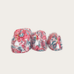Set de 3 bolsas Blanco con Rojo