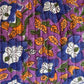 Set de 3 bolsas Morado con rosa y naranja