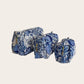 Set de 3 bolsas Azul con blanco