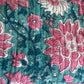 Set de 3 bolsas Turquesa con rosa