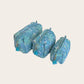 Set de 3 bolsas Azul aqua